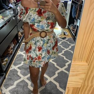 Floral mini dress from Abercrombie (used)